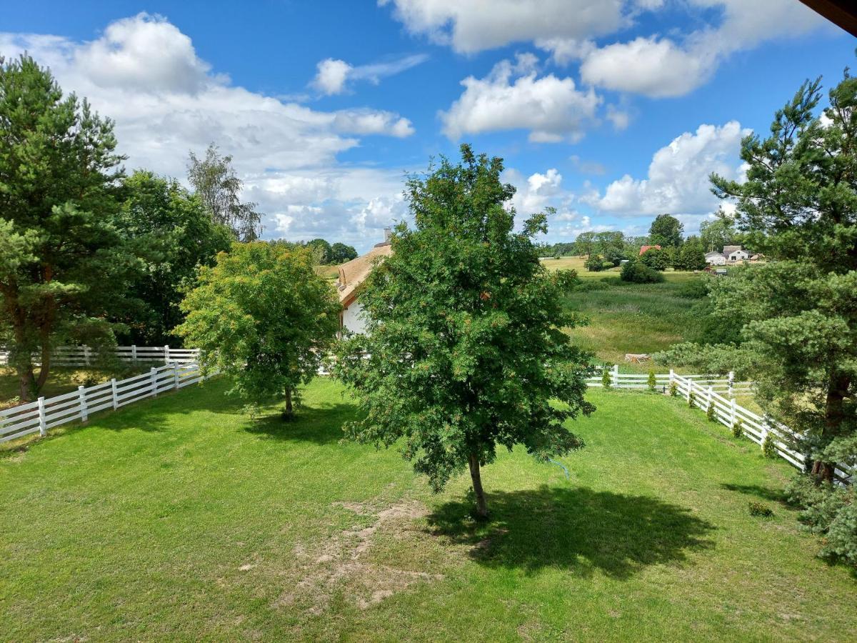 Вілла Greyowka Dom Kryty Strzecha W Gardna Park Czysta Екстер'єр фото